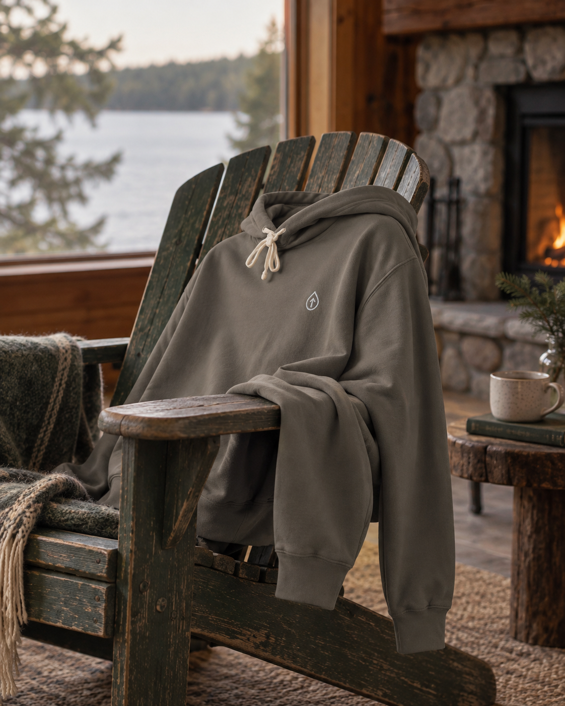 H&N Lounge Hoodie - Pepper