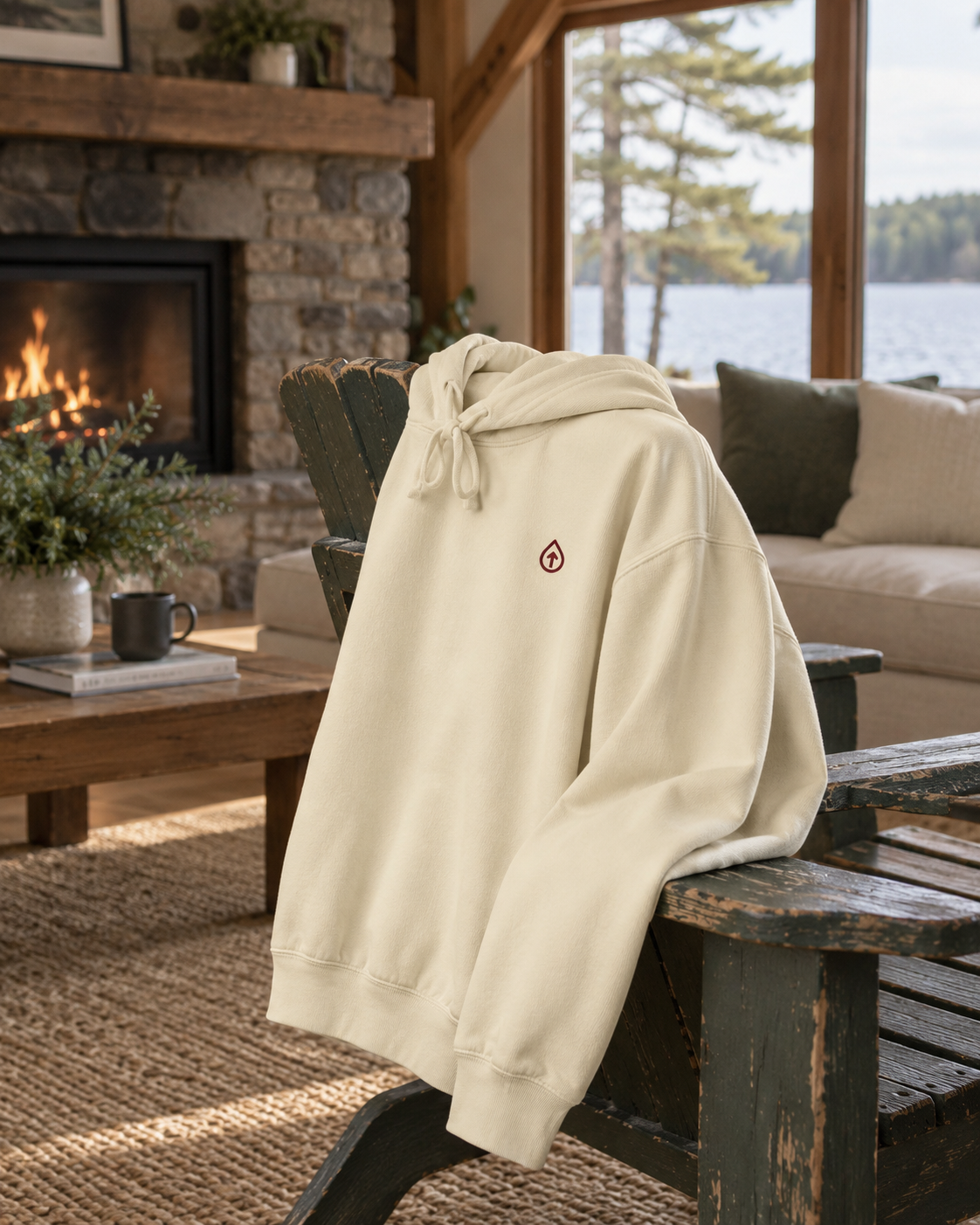H&N Lounge Hoodie - Ivory