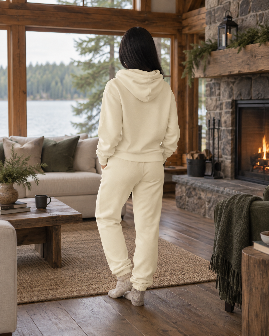 H&N Jogger - Ivory