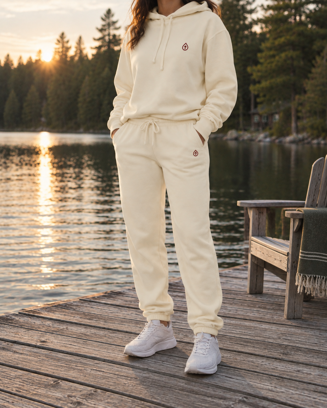 Lounge set / Matching set-  Ivory